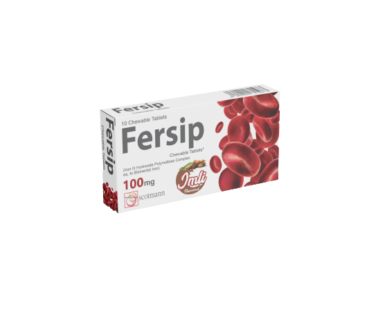 Fersip | Iron III Hydroxide Polymaltose Complex | Anti Anaemic | Scotmann