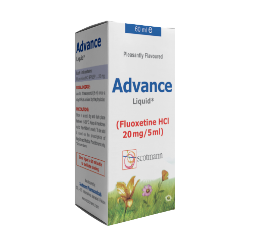 Advance | Fluoxetine HCl | Anti Psychotic(s) / Neuroleptic(s) | Scotmann