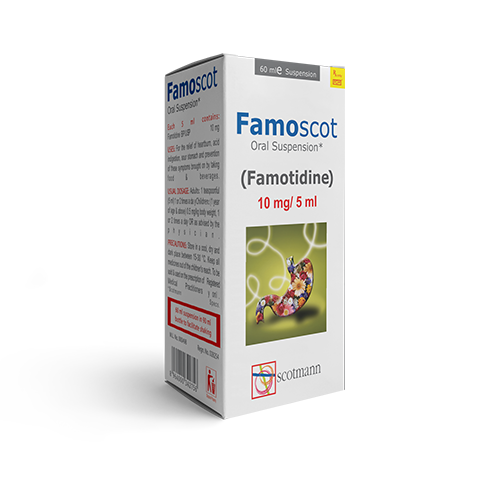 Famoscot | Famotidine | Anti Ulcerants | Scotmann