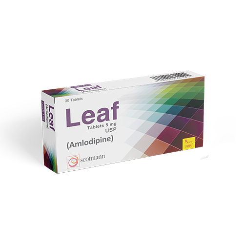 Leaf | Amlodipine | Cardiovascular | Scotmann