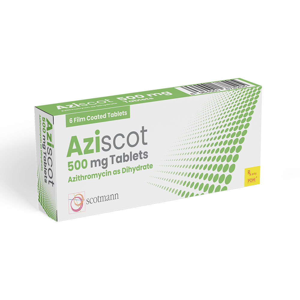 Aziscot | Azithromycin as Dihydrate | Anti Biotics | Scotmann