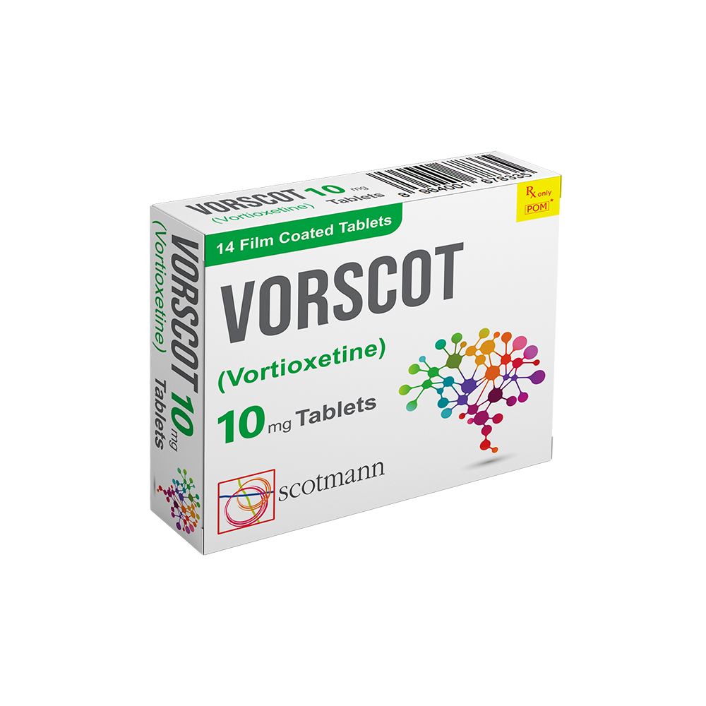 Vorscot | Vortioxetine | Anti Psychotic(s) / Neuroleptic(s) | Scotmann