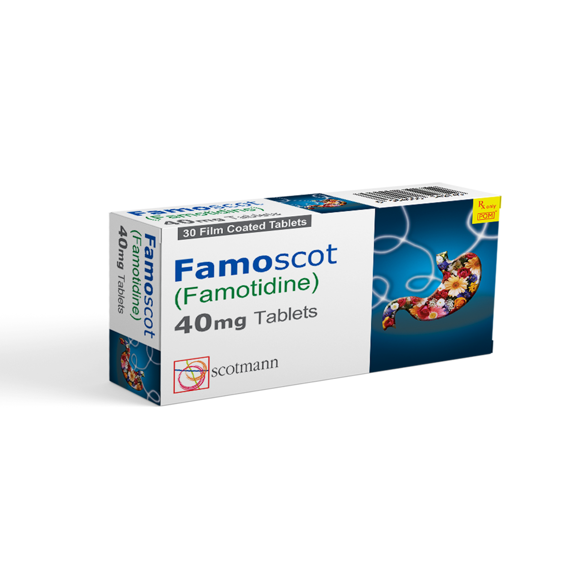 Famoscot | Famotidine | Anti Ulcerants | Scotmann