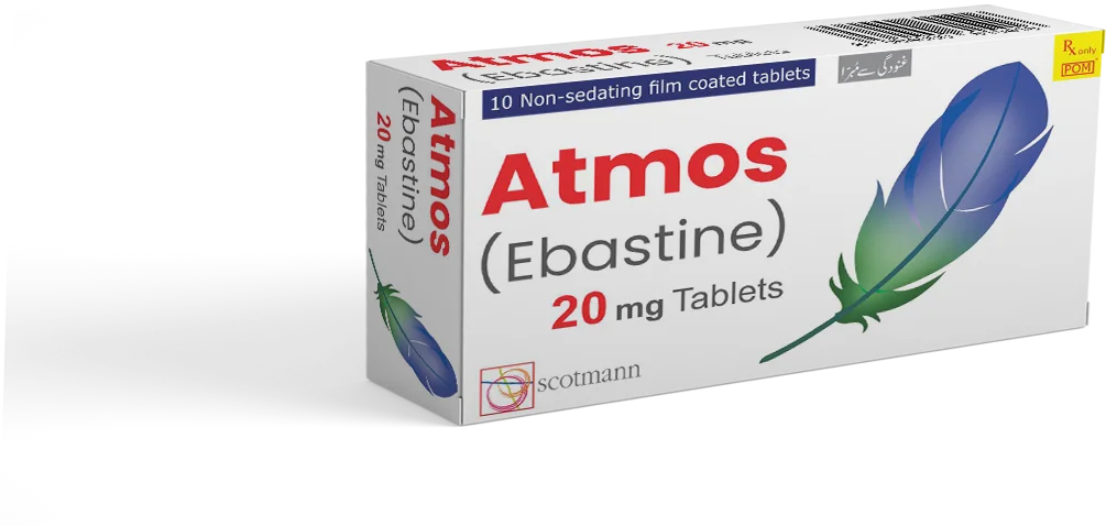 Atmos | Ebastine | Anti Allergic & Anti Histamines | Scotmann