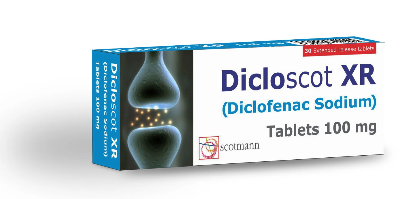 Dicloscot | Diclofenac Sodium | Analgesics | Scotmann