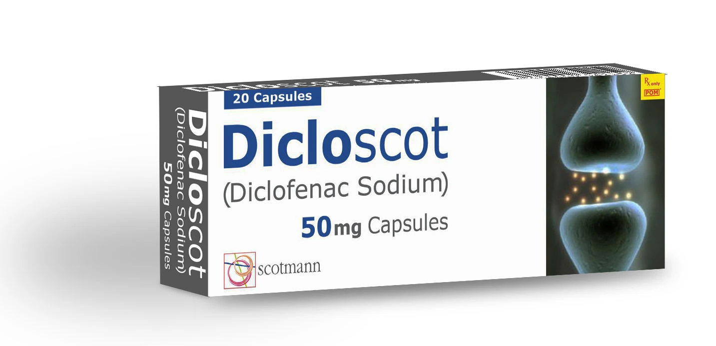 Dicloscot | Diclofenac Sodium | Analgesics | Scotmann